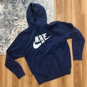Nike Blue Classic Hoodie - M